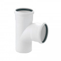 Тройник Sinikon Comfort Plus 508029.К 110х110х87°, белый