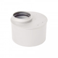 Переход Sinikon Comfort Plus 514009.К 110х50, эксцентрический, белый