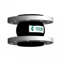 Компенсатор Tecofi DN150 PN16/PN10 резиновый, антивибрационный, фланцевый