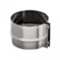 Хомут обжимной Дымоходы УМК d=115 мм (0,5 мм), из нержавеющей стали