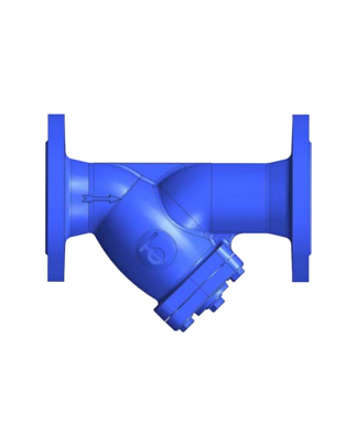 Фильтр Tecofi DN80 PN16 сетчатый, наклонный, фланцевый