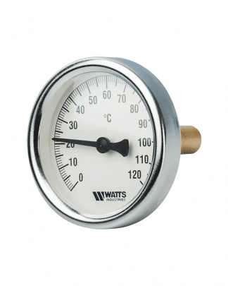 Термометр Watts F+R801 OR TAS63/120 (0-120C) 1/2