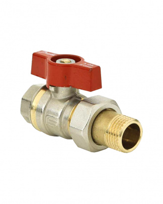 Кран шаровой Danfoss BVR-F DN15 065B8203 с накидной гайкой