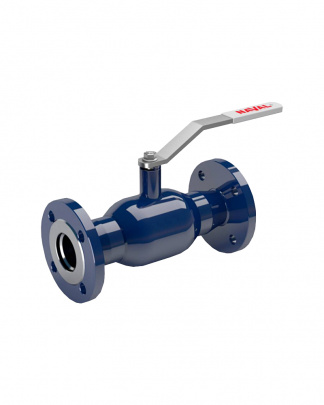 Кран шаровой Naval DN25 PN40 фланцевый