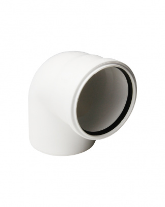 Отвод Sinikon Comfort Plus 504059.К 110х87°, белый
