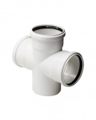 Крестовина Sinikon Comfort Plus 506011.К 110x50х50х87°, 1-плоскостная, белая