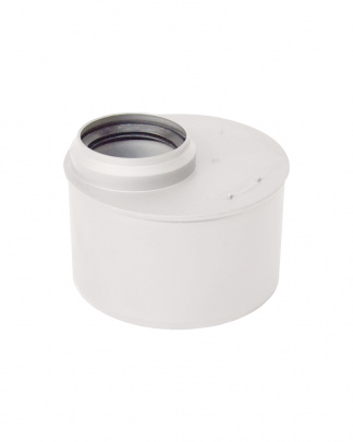 Переход Sinikon Comfort Plus 514009.К 110х50, эксцентрический, белый