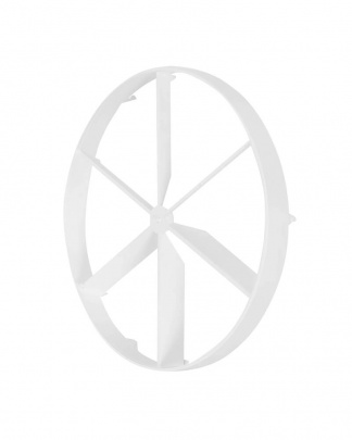 Клапан Vents КО 150 (150 мм) 8425, обратный, белый
