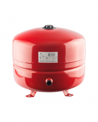 Расширительный бак Stout STH-0005-000035 35 л. вертикальный, красный