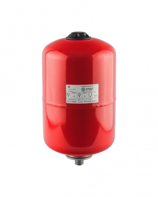 Расширительный бак Stout STH-0004-000012 12 л. вертикальный, красный