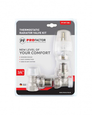 Комплект термостатический Profactor PF RVT 386 3/4