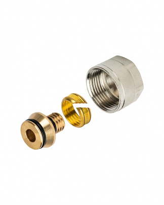 Фитинг компрессионный Stout SFC-0021-001620 для труб PEX-AL-PEX 16х2,0х3/4