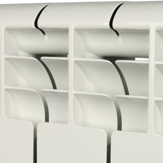Алюминиевый радиатор Rommer Profi 500 (8 секций)