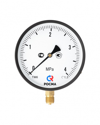 Манометр Росма ТМ-610 Р (0-16 бар) M20*1,5
