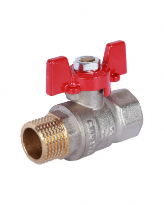 Кран шаровой Rommer RBV-0004-0210215 ВР/НР 1/2