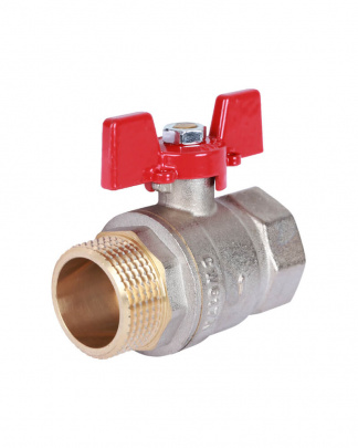 Кран шаровой Rommer RBV-0004-0210225 ВР/НР 1