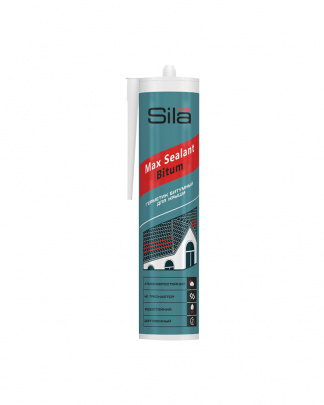 Герметик Sila Pro Max Sealant Bitum 280 мл битумный, черный