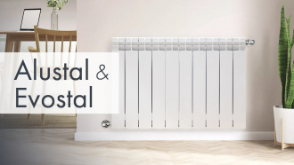 Биметаллический радиатор Fondital EVOSTAL 500/100 (12секций)