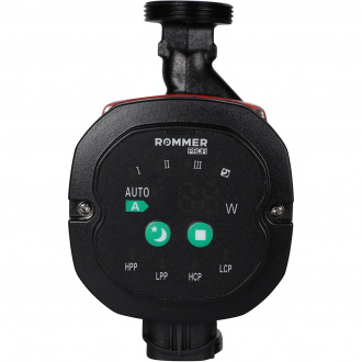 Циркуляционный насос ROMMER ERTI 25/60-180 с электронным управлением